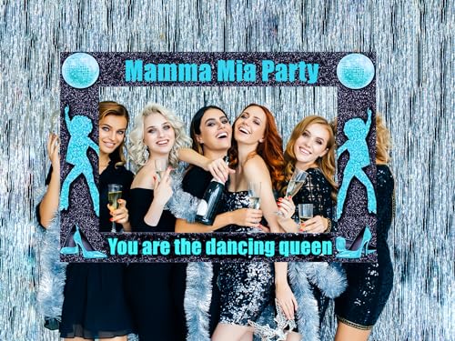 JeVenis You are the Dancing Queen Party Photo Booth Props You are the Dancing Queen Party Supplies Mamma Mia Party Decoration Disco Party Photo Booth Props von JeVenis