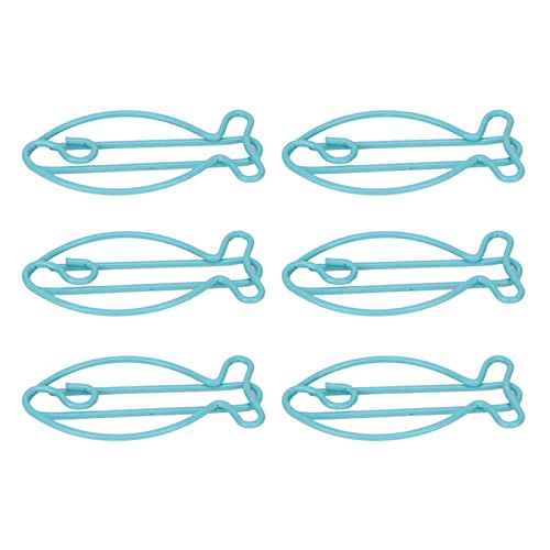 100 Stück Geformte Büroklammern Fisch Form Metall Papier Clips Tragbare Büro-Clips für die Datei Klassifizierung Dokument Organisation Bürobedarf 100 Stück Geformte Büroklammern Fisch Form Metall Papier Clips Tragbare Büro-Clips für die Datei Klassifizierung Dokument Organisation Bürobedarf von Jeanoko