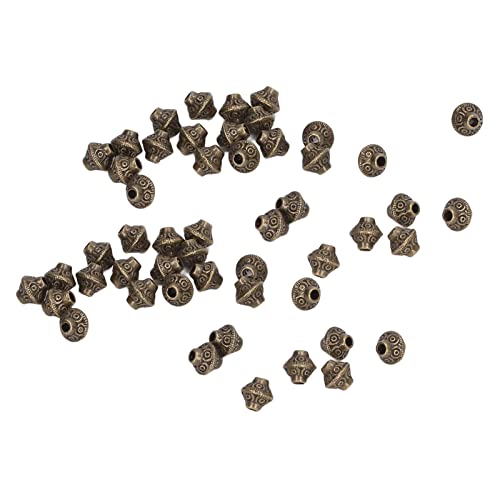 Jeanoko Lose Abstandsperlen, 100 Stück Tibetische Abstandsperlen Bronzefarbe Zinklegierung Weit Verbreitete Bronze-Abstandsperlen für Armbänder DIY Handwerk Schmuckherstellung Jeanoko Lose Abstandsperlen, 100 Stück Tibetische Abstandsperlen Bronzefarbe Zinklegierung Weit Verbreitete Bronze-Abstandsperlen für Armbänder DIY Handwerk Schmuckherstellung von Jeanoko