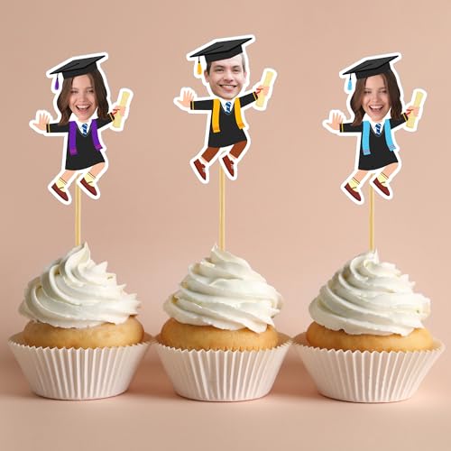 2025 Graduation Cupcake Toppers, Personalisierte Graduation Cupcake Toppers, Abschluss Deko für Graduation Abschlussparty Dekoration, Abschlussfeier Cupcake toppers 2025 Graduation Cupcake Toppers, Personalisierte Graduation Cupcake Toppers, Abschluss Deko für Graduation Abschlussparty Dekoration, Abschlussfeier Cupcake toppers von JeathFea