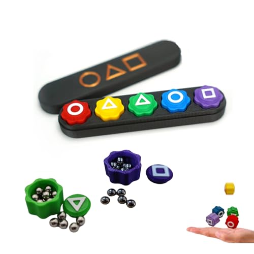 Jeayaeko Weighted Gonggi Game, Korean Traditional Gong Gi Game Play Stone Tossing Set (1 Set with Case), Age 6+ von Jeayaeko