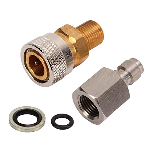 1/8 BSPP-Schnellverbinder, Zubehör für Schnelltrenn-Lade-Buchsenkupplung mit 1/8 BSPP-Innengewinde, für Paintball, PCP-Luftpistole, Mikroporöse Schläuche 1/8 BSPP-Schnellverbinder, Zubehör für Schnelltrenn-Lade-Buchsenkupplung mit 1/8 BSPP-Innengewinde, für Paintball, PCP-Luftpistole, Mikroporöse Schläuche von Jectse
