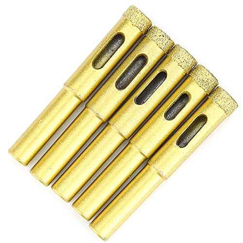Jectse 5-Teile 10-mm-Diamantkorn-Lochs? Ge-Bohrerset, Bohrwerktzeuge, F¨¹ Marmor, Beton, Keramikfliensen, Glas, Granit Usw. Jectse 5-Teile 10-mm-Diamantkorn-Lochs? Ge-Bohrerset, Bohrwerktzeuge, F¨¹ Marmor, Beton, Keramikfliensen, Glas, Granit Usw. von Jectse