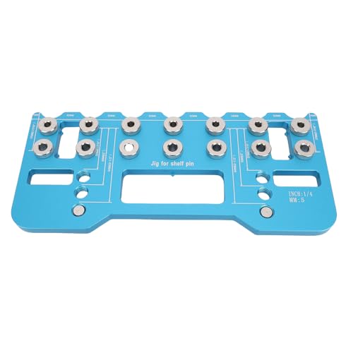 Jectse Aluminiumlegierschelf -Stift -Bohrer Jig für Genaue Schrankgriffe Installationen Holzbearbeitung Enthusiasten Jectse Aluminiumlegierschelf -Stift -Bohrer Jig für Genaue Schrankgriffe Installationen Holzbearbeitung Enthusiasten von Jectse