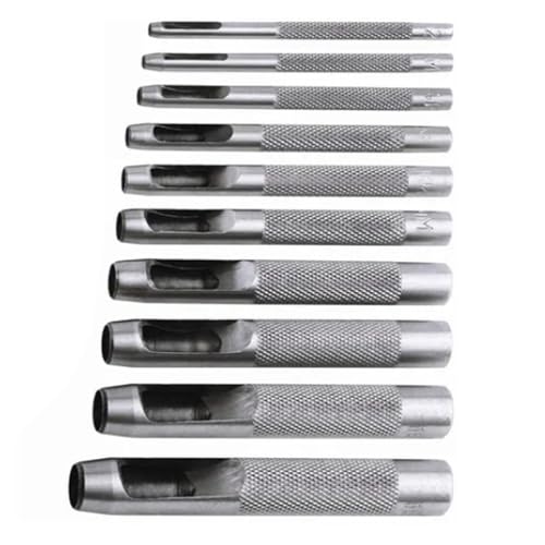 Jectse Bandstanzer-Set Aus Karbimstahl, Prägnant Klinge, 10 Verschidene Stanzgrö Jectse Bandstanzer-Set Aus Karbimstahl, Prägnant Klinge, 10 Verschidene Stanzgrö von Jectse