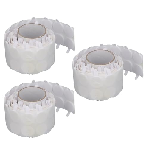 Jectse Candle Wick Aufkleber Starker Klebstoff für Sichere Bindung Ideal für Professionelle und Hobbyistische Kerzenhersteller 300pcs Schaumschaum Runde Form Doppelseitig Kerzenherstellung Docht Jectse Candle Wick Aufkleber Starker Klebstoff für Sichere Bindung Ideal für Professionelle und Hobbyistische Kerzenhersteller 300pcs Schaumschaum Runde Form Doppelseitig Kerzenherstellung Docht von Jectse