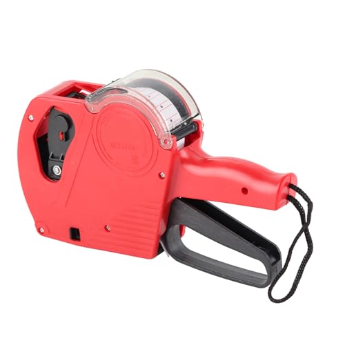 Jectse Präisschildpistole MIT 8 Ziffern, Einfache Bedienung, Sägezahnauslass, Rollendesign, Manuelle Peisauszeichnungsmaschine, Einreigie von Jectse