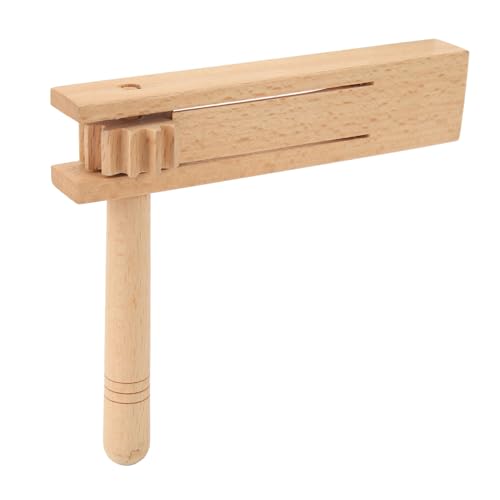 Jectse Ratschen-Geräuschmacher aus Holz, Spielzeug aus Birkenholz mit Hervorragendem Klang für Spiele, Sportveranstaltungen, Feiern Jectse Ratschen-Geräuschmacher aus Holz, Spielzeug aus Birkenholz mit Hervorragendem Klang für Spiele, Sportveranstaltungen, Feiern von Jectse