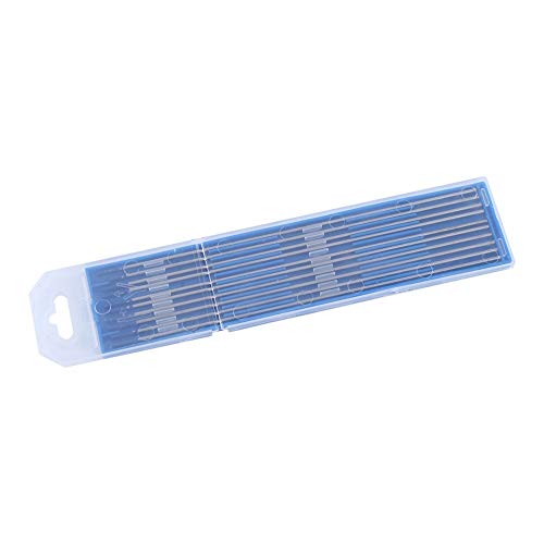 Lanthan-Wolfram-Elektroden，Jectse 10 Stück WL20 hervorragende Schweißleistung Elektrode Schweissen Werkzeug ，1,0 x 150 mm / 1,6 x 150 mm /2,4 x 150 mm / 1,6 x 175 mm /2,4 x 175 mm (1.6 * 150mm) von Jectse