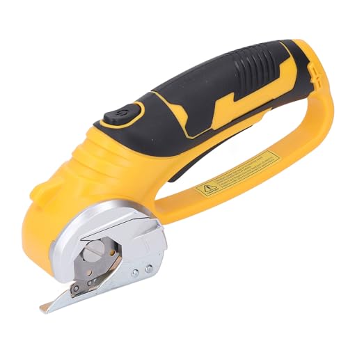 Schnurlose Elektrische Schere, Wiederaufladbarer 4-V-Kartonschneider mit LED-Licht, Stoffschere, Handgehaltener Elektrischer Rollschneider für Stoff, Pappe, Teppich, Leder, Filz Schnurlose Elektrische Schere, Wiederaufladbarer 4-V-Kartonschneider mit LED-Licht, Stoffschere, Handgehaltener Elektrischer Rollschneider für Stoff, Pappe, Teppich, Leder, Filz von Jectse