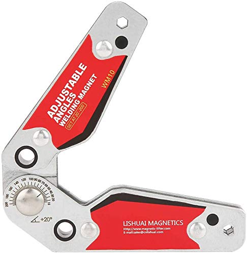 Schweißermagnet, Jectse Neodym Bor 20 ° -200 ° Winkel verstellbar Schweißen Halterung magnetisch Schweißer Magnet Schweißen Magnet Montagewinkel Schweißermagnet, Jectse Neodym Bor 20 ° -200 ° Winkel verstellbar Schweißen Halterung magnetisch Schweißer Magnet Schweißen Magnet Montagewinkel von Jectse