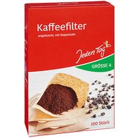 Jeden Tag Gr. 4 Kaffeefilter, 100 St. von Jeden Tag
