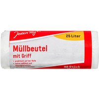 Jeden Tag Müllbeutel 25,0 l transparent, 30 St. Jeden Tag Müllbeutel 25,0 l transparent, 30 St. von Jeden Tag