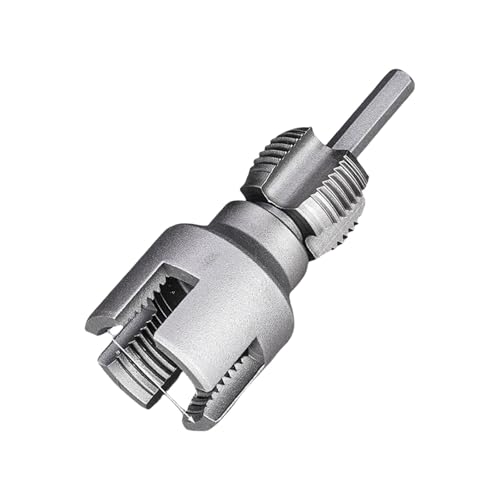 Integrated Internal & External Pipe Threading Tool Kit for Electric Drill Thread Cutter, 1/2 and 3/4 Compatible, Applicable to PVC/PPR/PE Pipes (3/4") von Jeeeun