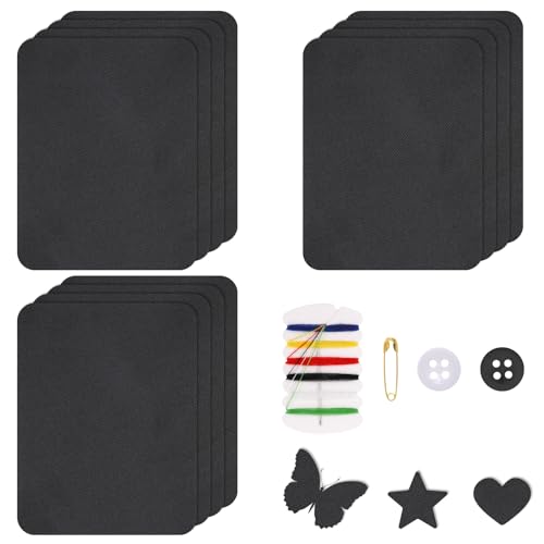 Jeffdad 12 Stück Flicken zum Aufbügeln, Selbstklebende Patches zum Aufbügeln Bügelflicken Jeans Patches Aufbügelflicken Mehrfarbig Stoffflicken Denim Patches Jeans Reparatursatz für Jeans DIY Jeffdad 12 Stück Flicken zum Aufbügeln, Selbstklebende Patches zum Aufbügeln Bügelflicken Jeans Patches Aufbügelflicken Mehrfarbig Stoffflicken Denim Patches Jeans Reparatursatz für Jeans DIY von Jeffdad