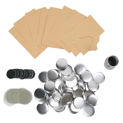 100 Sets Spiegel Runde Knöpfe Teile 58mm Blindplatte DIY Blindrostproofes Knopfhersteller Vorräte für Reisen -Souvenirs und DIY 100 Sets Spiegel Runde Knöpfe Teile 58mm Blindplatte DIY Blindrostproofes Knopfhersteller Vorräte für Reisen -Souvenirs und DIY von Jeffergarden