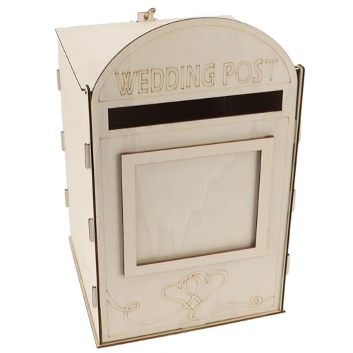 Hochzeits-Briefkasten aus Holz Im Vintage-Stil mit Schlossschlüssel für Empfänge, Hochzeiten, Party-Dekorationen, Handgefertigter Hochzeits-Holzbriefkasten für Alle Arten von Hochzeits-Briefkasten aus Holz Im Vintage-Stil mit Schlossschlüssel für Empfänge, Hochzeiten, Party-Dekorationen, Handgefertigter Hochzeits-Holzbriefkasten für Alle Arten von von Jeffergarden