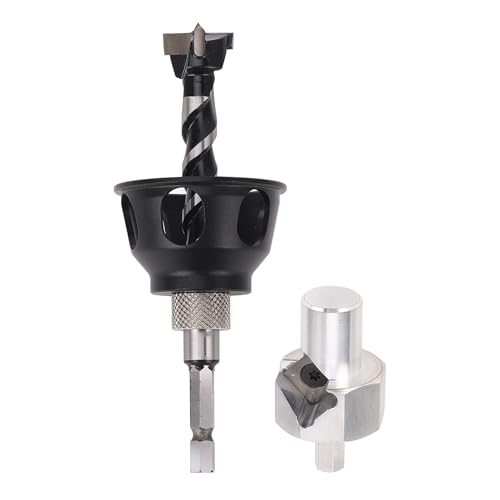Jeffergarden 19 -mm -Hundeloch -Werkzeugset mit Schandwerkwerkzeug und Bohrschange für Workbench Aluminiumlegierung Konstruktion HEX SHANK -Holzbearbeitungszubehör Jeffergarden 19 -mm -Hundeloch -Werkzeugset mit Schandwerkwerkzeug und Bohrschange für Workbench Aluminiumlegierung Konstruktion HEX SHANK -Holzbearbeitungszubehör von Jeffergarden