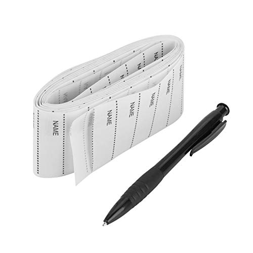 Jeffergarden Gewebter Name Etikett, Name Labels mit 1 Stift 200pcs Tags Bezeichnungsetikett für für Kindertagesstätte von Jeffergarden