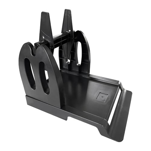 Jeffergarden Kompakte Abtrennbare Etikettenhalter -Unterstützung Maximal Maximal 220 Mm Durchmesser Rollpapier für Desktop -Wärmedrucker (BLACK) von Jeffergarden
