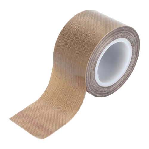Jeffergarden PTFE Tape Isolierung Hochtemperatur PTFE -Klebeband 10 Meter Lang für Vakuumversiegelung Impulsversiegelung (0,18 * 40 mm) von Jeffergarden