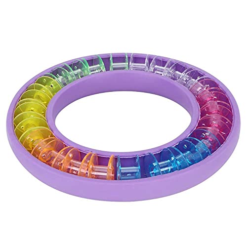 Jeffergarden Spulenaufbewahrungsbox Sewing Machine Bobbin Ring Spulenring Silikon Bobbin Saver Halter Runde tragbare Lagerung Art Craft DIY Handarbeit Startseite Nähzubehör (24 Stück) von Jeffergarden