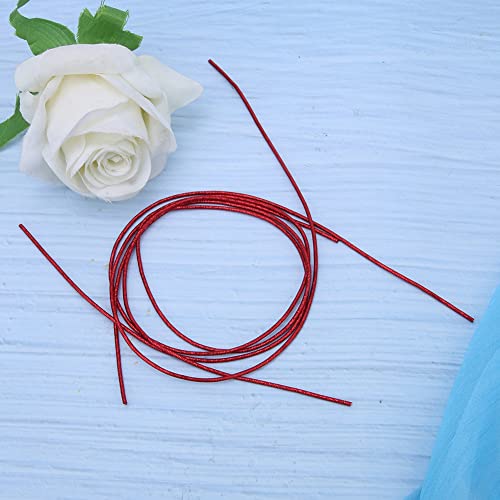 Jeffergarden Stickschnur, Stickereifhread, Umweltfreundliche Fachleute Personal Stickerei DIY Zum Nähen (Rot) von Jeffergarden