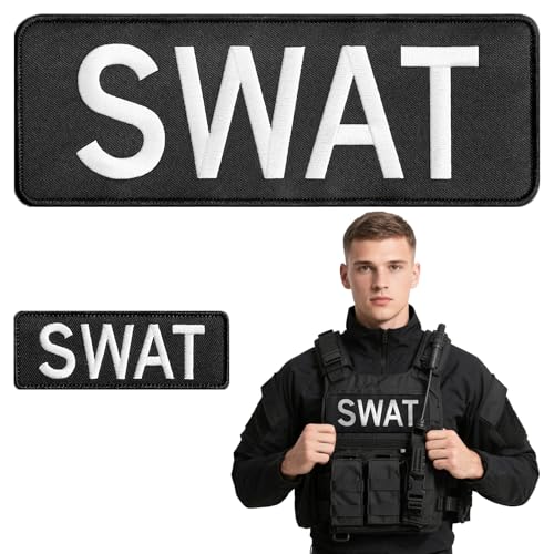JEFUZH S.wat Patches Klettverschluss-System – S.wat Patch für Weste, Jacke, 27,3 x 10,2 cm, 2 Stück JEFUZH S.wat Patches Klettverschluss-System – S.wat Patch für Weste, Jacke, 27,3 x 10,2 cm, 2 Stück von Jefuzh