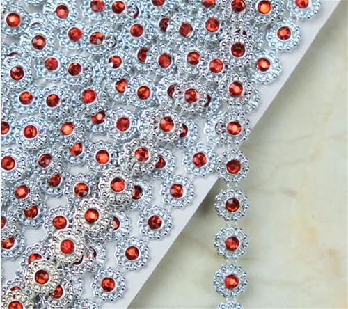 9 Yards Strass-Spitzenbesatz, geflochtenes Spitzenband, Diamantband, Perlennähband, 1 cm 9 Yards Strass-Spitzenbesatz, geflochtenes Spitzenband, Diamantband, Perlennähband, 1 cm von Jegsnoe