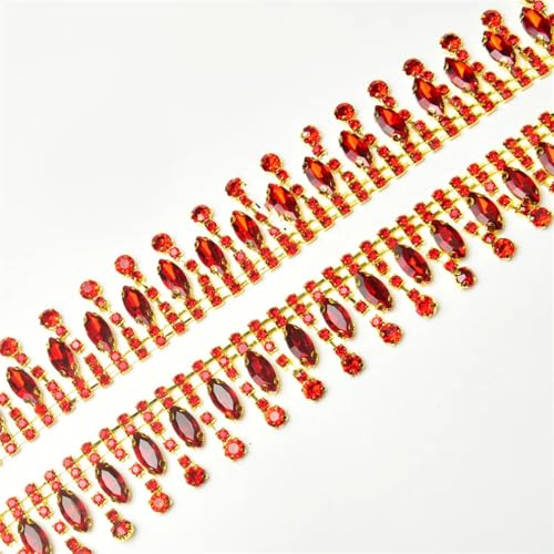Strass DIY Fransen Kette Quaste Trim Nähen auf Kristall Glas Dekoration Strass DIY Fransen Kette Quaste Trim Nähen auf Kristall Glas Dekoration von Jegsnoe