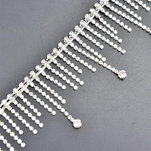 Strass-Kristall-Blumenverzierungen, Quasten, Anhänger, Kette, Hochzeit, Halskette, Dekoration, Kostüm, Applikation, Nähtuch Strass-Kristall-Blumenverzierungen, Quasten, Anhänger, Kette, Hochzeit, Halskette, Dekoration, Kostüm, Applikation, Nähtuch von Jegsnoe