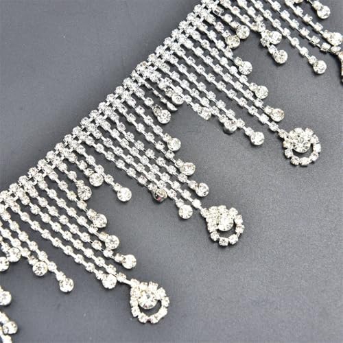 Strass-Kristall-Blumenverzierungen, Quasten, Anhänger, Kette, Hochzeit, Halskette, Dekoration, Kostüm, Applikation, Nähtuch Strass-Kristall-Blumenverzierungen, Quasten, Anhänger, Kette, Hochzeit, Halskette, Dekoration, Kostüm, Applikation, Nähtuch von Jegsnoe