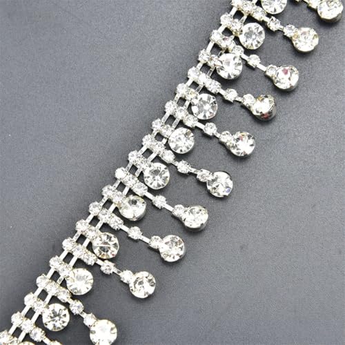 Strass-Kristall-Blumenverzierungen, Quasten, Anhänger, Kette, Hochzeit, Halskette, Dekoration, Kostüm, Applikation, Nähtuch Strass-Kristall-Blumenverzierungen, Quasten, Anhänger, Kette, Hochzeit, Halskette, Dekoration, Kostüm, Applikation, Nähtuch von Jegsnoe
