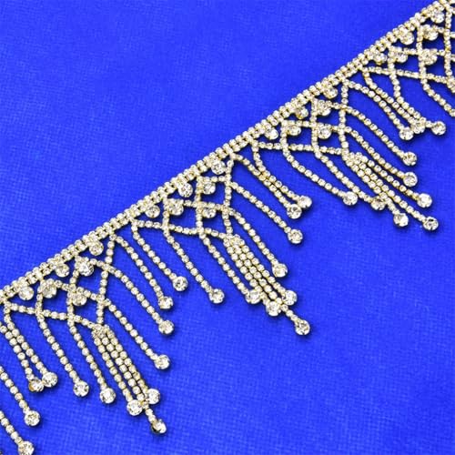 Strass-Quastenkette, Glaskristall-Fransen für Hochzeitskleid, Gürtel, Besatz, Kleidung, Bikini, DIY-Zubehör Strass-Quastenkette, Glaskristall-Fransen für Hochzeitskleid, Gürtel, Besatz, Kleidung, Bikini, DIY-Zubehör von Jegsnoe