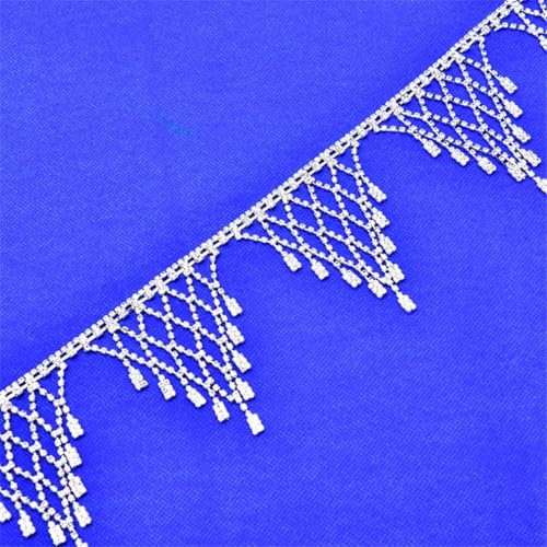 Strass-Quastenkette, Glaskristall-Fransen für Hochzeitskleid, Gürtel, Besatz, Kleidung, Bikini, DIY-Zubehör Strass-Quastenkette, Glaskristall-Fransen für Hochzeitskleid, Gürtel, Besatz, Kleidung, Bikini, DIY-Zubehör von Jegsnoe