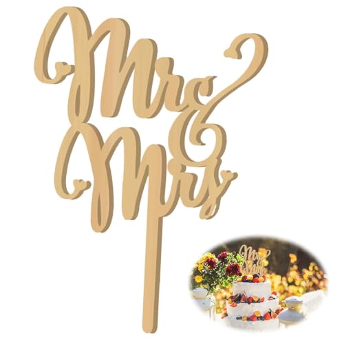 1 Stück Cake Topper, Holz Cake Topper Hochzeit, Holz Tortendeko Hochzeit, Mr & Mrs Deko Hochzeit, Liebe Hochzeitstorte Deko, Hochzeitstorte Topper Kuchen Deko Hochzeit Party 1 Stück Cake Topper, Holz Cake Topper Hochzeit, Holz Tortendeko Hochzeit, Mr & Mrs Deko Hochzeit, Liebe Hochzeitstorte Deko, Hochzeitstorte Topper Kuchen Deko Hochzeit Party von JeiibrZui