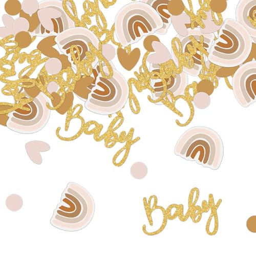 100 Stück Babyparty Konfetti Gold Tischstreuung Konfetti Babyparty Boho Regenbogen Dekoration für Babyparty Baby Geschlecht Enthüllung Dschungel Geburtstag Party 100 Stück Babyparty Konfetti Gold Tischstreuung Konfetti Babyparty Boho Regenbogen Dekoration für Babyparty Baby Geschlecht Enthüllung Dschungel Geburtstag Party von JeiibrZui