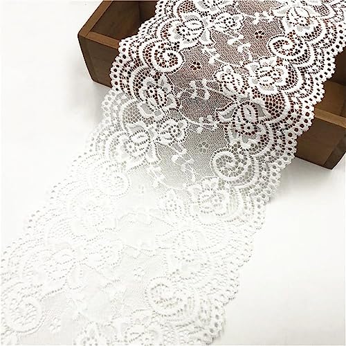 2 Yards 15 cm Breite Vintage Spitzenband, Spitzenbordüre Spitzenborte Zierband Dekoband Spitzenstoff Spitzenbesatz HäKelband Lace Textilborte WäSchespitze Spitzen Bänder zum Nähen, DIY Basteln(Weiss) 2 Yards 15 cm Breite Vintage Spitzenband, Spitzenbordüre Spitzenborte Zierband Dekoband Spitzenstoff Spitzenbesatz HäKelband Lace Textilborte WäSchespitze Spitzen Bänder zum Nähen, DIY Basteln(Weiss) von JekyTMP