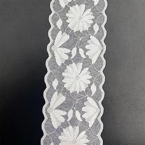 2 Yards 5 cm Vintage Spitzenband, Spitzenborte Dekoband Spitzenstoff Spitzenbordüre Baumwolle Zierband Häkelspitze Borte Spitze Bordüre Stoff Spitzenbesatz für Nähen Handwerk Hochzeit Deko(Weiss) 2 Yards 5 cm Vintage Spitzenband, Spitzenborte Dekoband Spitzenstoff Spitzenbordüre Baumwolle Zierband Häkelspitze Borte Spitze Bordüre Stoff Spitzenbesatz für Nähen Handwerk Hochzeit Deko(Weiss) von JekyTMP