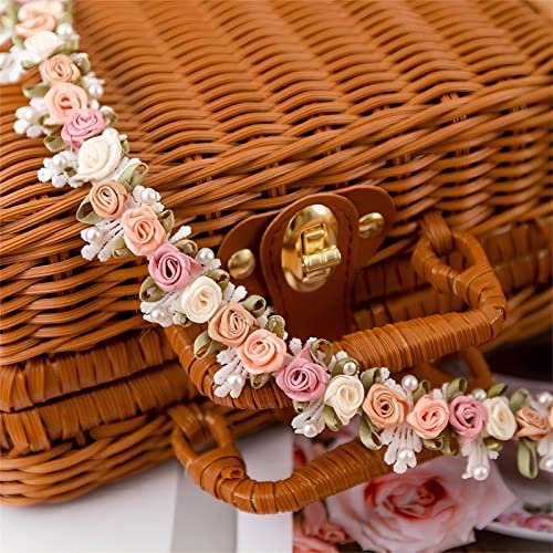2 yards 2.5cm Bunte Blumenstickerei-Spitzenband Spitzenborte Zierborte Dekoband Zierband SpitzenbordüRe Spitzenstoff Spitze-Borten Spitzenbesatz Geschenkband HäKelband für Hochzeit Handwerk Nähen von JekyTMP