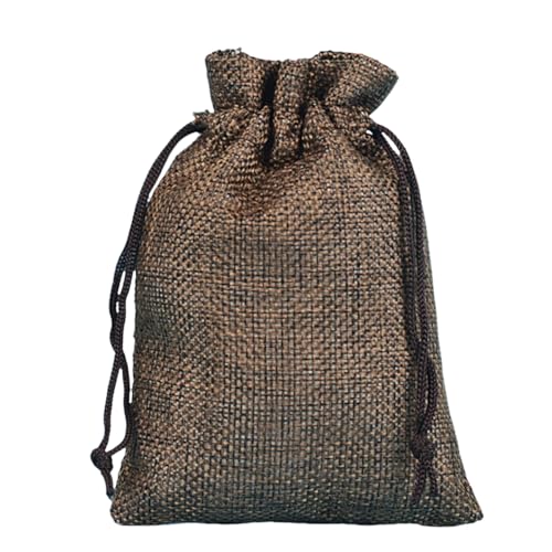 20 Stück Leinen-Säckchen Baumwollbeutel, Sack Beutel, Geschenksäckchen Schmuckbeutel, Leinenbeutel, Adventskalender Verpackung Leinenbeutel für DIY, Halloween, Weihnachten, Ostern (Kaffee, 9x12cm) 20 Stück Leinen-Säckchen Baumwollbeutel, Sack Beutel, Geschenksäckchen Schmuckbeutel, Leinenbeutel, Adventskalender Verpackung Leinenbeutel für DIY, Halloween, Weihnachten, Ostern (Kaffee, 9x12cm) von JekyTMP