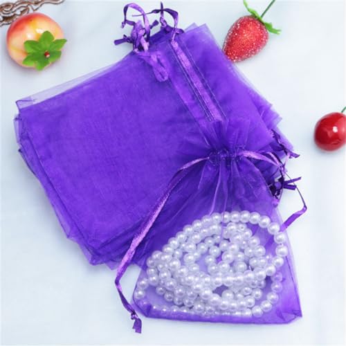 30 Stück 25x35cm Organzasäckchen Geschenktüten OrganzaBeutel Schmuckbeutel mit Kordelzug Hochzeit Säckchen Gross Organza Bonbonsbeutel Lavendelsäckchen für Schmuck Geschenke Süßigkeiten (Dunkellila) 30 Stück 25x35cm Organzasäckchen Geschenktüten OrganzaBeutel Schmuckbeutel mit Kordelzug Hochzeit Säckchen Gross Organza Bonbonsbeutel Lavendelsäckchen für Schmuck Geschenke Süßigkeiten (Dunkellila) von JekyTMP
