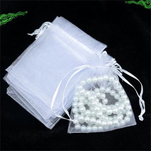 5 Stück 30x40cm Organzasäckchen Geschenktüten OrganzaBeutel Schmuckbeutel mit Kordelzug Bonbonsbeutel Lavendelsäckchen Gross Organza Hochzeit Säckchen für Schmuck Geschenke Süßigkeiten (Weiß) 5 Stück 30x40cm Organzasäckchen Geschenktüten OrganzaBeutel Schmuckbeutel mit Kordelzug Bonbonsbeutel Lavendelsäckchen Gross Organza Hochzeit Säckchen für Schmuck Geschenke Süßigkeiten (Weiß) von JekyTMP