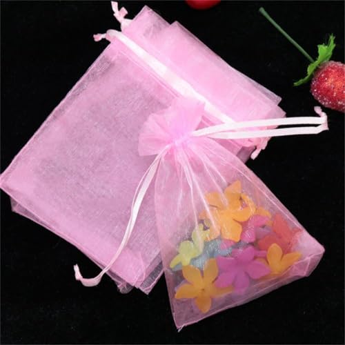 50 Stück 20x30cm Organzasäckchen OrganzaBeutel Geschenktüten Gross Organza Säckchen Befüllen Groß Trauben Schutzbeutel mit Zugband Tunnelzug Säckchen für Schmuck Geschenke Süßigkeiten Hochzeit (Rosa) 50 Stück 20x30cm Organzasäckchen OrganzaBeutel Geschenktüten Gross Organza Säckchen Befüllen Groß Trauben Schutzbeutel mit Zugband Tunnelzug Säckchen für Schmuck Geschenke Süßigkeiten Hochzeit (Rosa) von JekyTMP