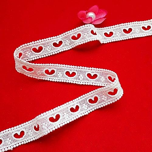 7 Yards 2 cm Vintage Spitze-Borten, Spitzenband Spitzenborte Zierborte Dekoband BäNder Spitzenbesatz Geschenkband Stirnbänder Spitze Meterware für Nähen Hochzeit Deko Scrapbooking Geschenkbox (Weiss) 7 Yards 2 cm Vintage Spitze-Borten, Spitzenband Spitzenborte Zierborte Dekoband BäNder Spitzenbesatz Geschenkband Stirnbänder Spitze Meterware für Nähen Hochzeit Deko Scrapbooking Geschenkbox (Weiss) von JekyTMP