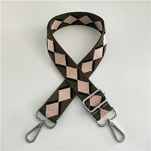 Breite 3,8 cm Bunt Tasche Schultergurt Verstellbarer Taschengurt Schulterriemen für Taschen mit Karabiner Umhängegurt Taschenriemen zum Wechseln Taschenhenkel für Handtaschen für DIY(3_Dunkelgrün) Breite 3,8 cm Bunt Tasche Schultergurt Verstellbarer Taschengurt Schulterriemen für Taschen mit Karabiner Umhängegurt Taschenriemen zum Wechseln Taschenhenkel für Handtaschen für DIY(3_Dunkelgrün) von JekyTMP
