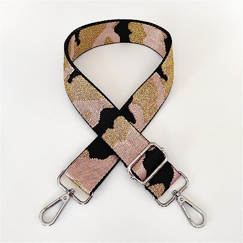 Breite 3,8 cm Verstellbarer Taschengurt zum Wechseln Schultergurt für Taschen Schulterriemen mit Karabiner Umhängegurt Taschenriemen Taschenhenkel für Taschen und Handtaschen DIY Zubehör(Roségold) Breite 3,8 cm Verstellbarer Taschengurt zum Wechseln Schultergurt für Taschen Schulterriemen mit Karabiner Umhängegurt Taschenriemen Taschenhenkel für Taschen und Handtaschen DIY Zubehör(Roségold) von JekyTMP