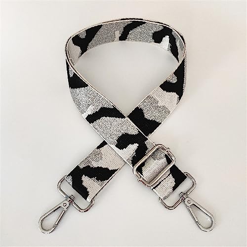 Breite 3,8 cm Verstellbarer Taschengurt zum Wechseln Schultergurt für Taschen Schulterriemen mit Karabiner Umhängegurt Taschenriemen Taschenhenkel für Taschen und Handtaschen DIY Zubehör(Weißsilber) Breite 3,8 cm Verstellbarer Taschengurt zum Wechseln Schultergurt für Taschen Schulterriemen mit Karabiner Umhängegurt Taschenriemen Taschenhenkel für Taschen und Handtaschen DIY Zubehör(Weißsilber) von JekyTMP