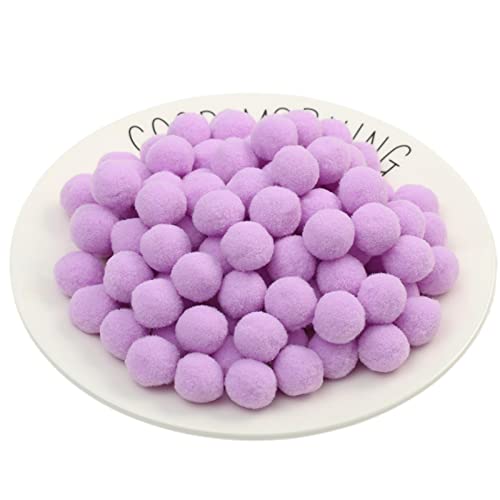 JekyTMP 50 Stück 20mm Pompons Zum Basteln Flauschigen PlüSch BäLle Pom Pom BäLle Bunte Pompom Pompon Bunt Mini Pompons BäLle Flauschigen Craft Pom Poms Bunte Flauschige Pompon (Nr. 11 Hellviolett) JekyTMP 50 Stück 20mm Pompons Zum Basteln Flauschigen PlüSch BäLle Pom Pom BäLle Bunte Pompom Pompon Bunt Mini Pompons BäLle Flauschigen Craft Pom Poms Bunte Flauschige Pompon (Nr. 11 Hellviolett) von JekyTMP