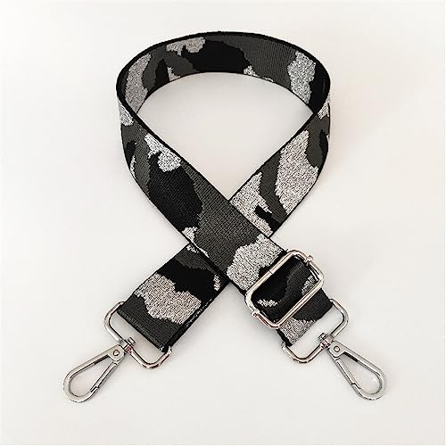 JekyTMP Breite 3,8 cm Verstellbarer Taschengurt zum Wechseln Schultergurt für Taschen Schulterriemen mit Karabiner Umhängegurt Taschenriemen Taschenhenkel für Handtaschen DIY Zubehör(Graues Silber) JekyTMP Breite 3,8 cm Verstellbarer Taschengurt zum Wechseln Schultergurt für Taschen Schulterriemen mit Karabiner Umhängegurt Taschenriemen Taschenhenkel für Handtaschen DIY Zubehör(Graues Silber) von JekyTMP